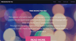 Desktop Screenshot of freebook4u.1apps.com